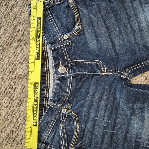 Juniors jeans size 0 regular length 21 Black by Rue 21 - Picture 5 of 6
